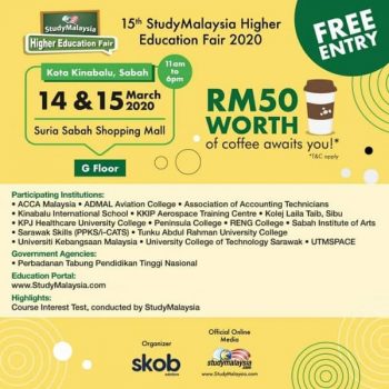 Study-Malaysia-Higher-Education-Fair-at-Suria-Sabah-Shopping-Mall-350x350 - Baby & Kids & Toys Education Events & Fairs Others Sabah 