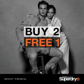 Superdry-Buy-2-Free-1-350x350 - Apparels Fashion Accessories Fashion Lifestyle & Department Store Johor Kedah Kelantan Kuala Lumpur Melaka Negeri Sembilan Online Store Pahang Penang Perak Perlis Promotions & Freebies Putrajaya Sabah Sarawak Selangor Terengganu 