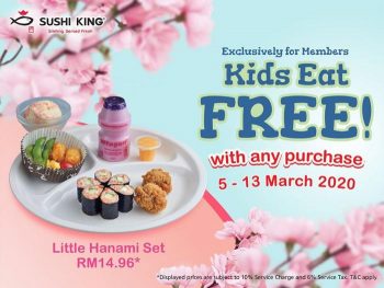 Sushi-King-Kids-Eat-FREE-Promotion-350x263 - Beverages Food , Restaurant & Pub Johor Kedah Kelantan Kuala Lumpur Melaka Negeri Sembilan Pahang Penang Perak Perlis Promotions & Freebies Putrajaya Sabah Sarawak Selangor Terengganu 