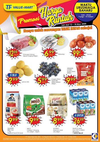 TF-Value-Mart-Price-Drop-Promotion-at-Teluk-Intan-350x495 - Perak Promotions & Freebies Supermarket & Hypermarket 