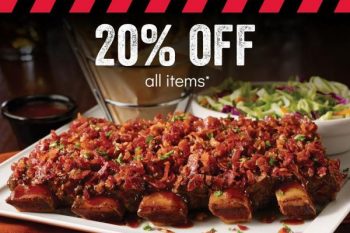 TGI-Fridays-20-OFF-Promotion-350x233 - Beverages Food , Restaurant & Pub Kuala Lumpur Negeri Sembilan Penang Promotions & Freebies Selangor 