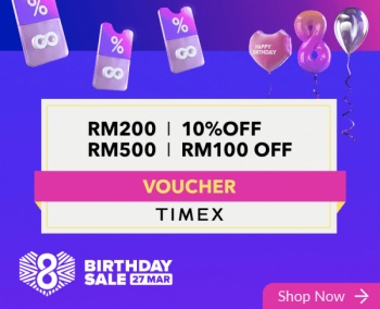 TIMEX-Special-Sale-at-Lazada-350x284 - Fashion Lifestyle & Department Store Johor Kedah Kelantan Kuala Lumpur Malaysia Sales Melaka Negeri Sembilan Online Store Pahang Penang Perak Perlis Putrajaya Sabah Sarawak Selangor Terengganu Watches 