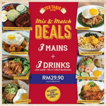 Teh-Tarik-Place-Mix-Match-Deals-Promo-350x350 - Beverages Food , Restaurant & Pub Johor Kedah Kelantan Kuala Lumpur Melaka Negeri Sembilan Online Store Pahang Penang Perak Perlis Promotions & Freebies Putrajaya Sabah Sarawak Selangor Terengganu 