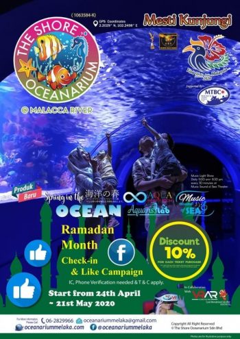 The-Shore-Oceanarium-Ramadan-Promo-350x495 - Melaka Others Promotions & Freebies 