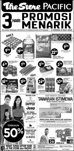 The-Store-and-Pacific-Hypermarket-Weekend-Promotion-1-307x625 - Johor Kedah Kelantan Kuala Lumpur Melaka Negeri Sembilan Pahang Penang Perak Perlis Promotions & Freebies Putrajaya Sabah Sarawak Selangor Supermarket & Hypermarket Terengganu 