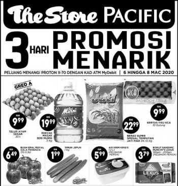 The-Store-and-Pacific-Hypermarket-Weekend-Promotion-350x365 - Johor Kedah Kelantan Kuala Lumpur Melaka Negeri Sembilan Pahang Penang Perak Perlis Promotions & Freebies Putrajaya Sabah Sarawak Selangor Supermarket & Hypermarket Terengganu 