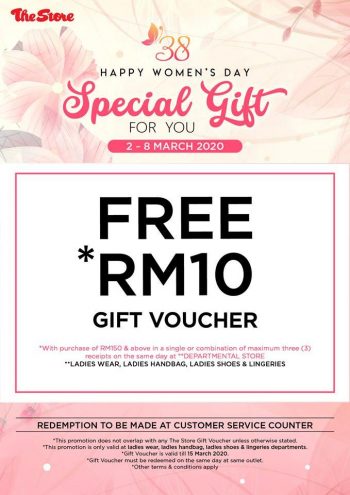 The-Store-and-Pacific-Hypermarket-Womens-Day-Promotion-350x495 - Johor Kedah Kelantan Kuala Lumpur Melaka Negeri Sembilan Pahang Penang Perak Perlis Promotions & Freebies Putrajaya Sabah Sarawak Selangor Supermarket & Hypermarket Terengganu 