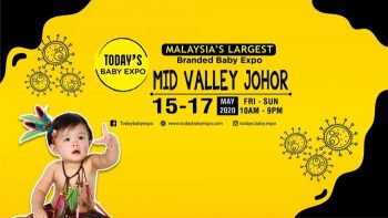 Todays-Baby-Expo-at-Mid-Valley-Johor-350x197 - Baby & Kids & Parenting Babycare Events & Fairs Johor Others 