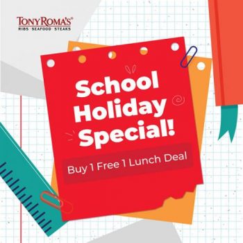 Tony-Romas-Lunch-Deal-Promotion-350x350 - Beverages Food , Restaurant & Pub Johor Kedah Kelantan Kuala Lumpur Melaka Negeri Sembilan Pahang Penang Perak Perlis Promotions & Freebies Putrajaya Sabah Sarawak Selangor Terengganu 
