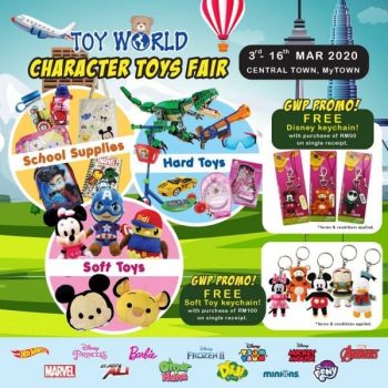 Toy-World-Character-Toys-Fair-at-MyTown-Shopping-Centre-350x350 - Baby & Kids & Toys Events & Fairs Kuala Lumpur Selangor Toys 
