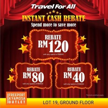 Travel-for-All-Special-Promotion-at-Freeport-AFamosa-Outlet-350x350 - Luggage Melaka Others Promotions & Freebies Sports,Leisure & Travel 