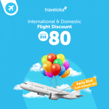 Traveloka-Flight-Promotion-350x350 - Air Fare Johor Kedah Kelantan Kuala Lumpur Melaka Negeri Sembilan Others Pahang Penang Perak Perlis Promotions & Freebies Putrajaya Sabah Sarawak Selangor Sports,Leisure & Travel Terengganu Travel Packages 