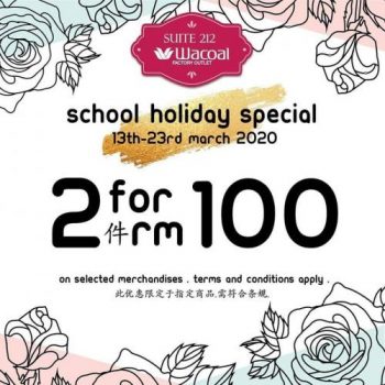 Wacoal-School-Holiday-Sale-at-Genting-Highlands-Premium-Outlets-350x350 - Fashion Lifestyle & Department Store Lingerie Malaysia Sales Pahang 
