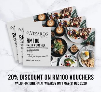 Wizards-20-Discounts-Voucher-Promo-350x320 - Beverages Food , Restaurant & Pub Johor Kedah Kelantan Kuala Lumpur Melaka Negeri Sembilan Online Store Pahang Penang Perak Perlis Promotions & Freebies Putrajaya Sabah Sarawak Selangor Terengganu 