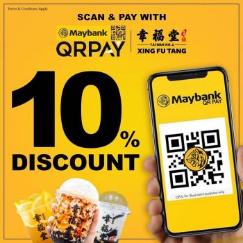 Xing-Fu-Tang-10-OFF-Promotion-with-Maybank-QRPay-350x350 - Bank & Finance Beverages Food , Restaurant & Pub Johor Kedah Kelantan Kuala Lumpur Maybank Melaka Negeri Sembilan Pahang Penang Perak Perlis Promotions & Freebies Putrajaya Sabah Sarawak Selangor Terengganu 