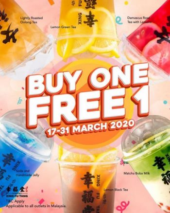 Xing-Fu-Tang-Buy-1-FREE-1-Promotion-350x438 - Beverages Food , Restaurant & Pub Johor Kedah Kelantan Kuala Lumpur Melaka Negeri Sembilan Pahang Penang Perak Perlis Promotions & Freebies Putrajaya Sabah Sarawak Selangor Terengganu 