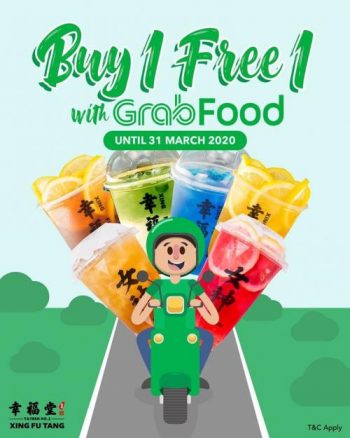 Xing-Fu-Tang-Buy-1-FREE-1-Promotion-on-GrabFood-350x438 - Beverages Food , Restaurant & Pub Johor Kedah Kelantan Kuala Lumpur Melaka Negeri Sembilan Online Store Pahang Penang Perak Perlis Promotions & Freebies Putrajaya Sabah Sarawak Selangor Terengganu 