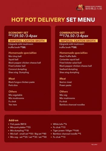 Yezi-Hot-Pot-Delivery-Promotion-350x495 - Beverages Food , Restaurant & Pub Promotions & Freebies Selangor 