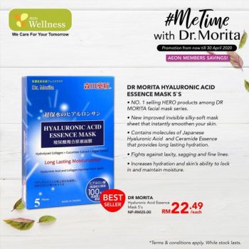 AEON-Wellness-MeTime-with-Dr-Morita-Promotion-2-350x350 - Beauty & Health Health Supplements Johor Kedah Kelantan Kuala Lumpur Melaka Negeri Sembilan Pahang Penang Perak Perlis Personal Care Promotions & Freebies Putrajaya Sabah Sarawak Selangor Skincare Terengganu 