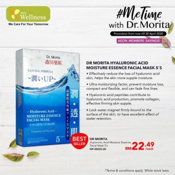 AEON-Wellness-MeTime-with-Dr-Morita-Promotion-3-350x350 - Beauty & Health Health Supplements Johor Kedah Kelantan Kuala Lumpur Melaka Negeri Sembilan Pahang Penang Perak Perlis Personal Care Promotions & Freebies Putrajaya Sabah Sarawak Selangor Skincare Terengganu 