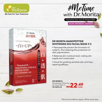 AEON-Wellness-MeTime-with-Dr-Morita-Promotion-6-350x350 - Beauty & Health Health Supplements Johor Kedah Kelantan Kuala Lumpur Melaka Negeri Sembilan Pahang Penang Perak Perlis Personal Care Promotions & Freebies Putrajaya Sabah Sarawak Selangor Skincare Terengganu 