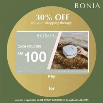 Bonia-30-off-Promotion-1-350x350 - Bags Fashion Accessories Fashion Lifestyle & Department Store Melaka Promotions & Freebies 