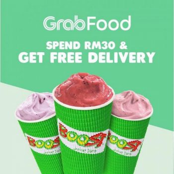 Boost-Juice-Bars-Free-Delivery-Promotion-on-GrabFood-350x350 - Beverages Food , Restaurant & Pub Johor Kedah Kelantan Kuala Lumpur Melaka Negeri Sembilan Online Store Pahang Penang Perak Perlis Promotions & Freebies Putrajaya Sabah Sarawak Selangor Terengganu 