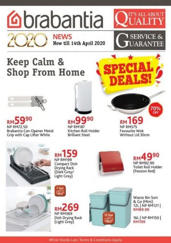 Brabantia-Special-Deals-Promo-350x495 - Home & Garden & Tools Johor Kedah Kelantan Kitchenware Kuala Lumpur Melaka Negeri Sembilan Online Store Pahang Penang Perak Perlis Promotions & Freebies Putrajaya Sabah Sarawak Selangor Terengganu 