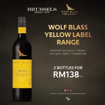 Brussels-Beer-Cafe-Wolf-Blass-Promotion-350x350 - Beverages Food , Restaurant & Pub Kuala Lumpur Promotions & Freebies Selangor Wines 