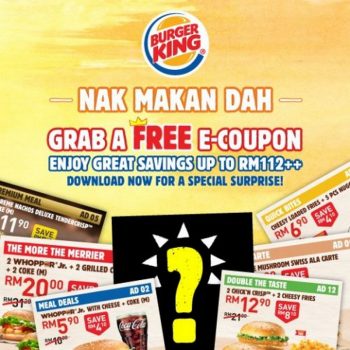 Burger-King-Free-Discount-E-Coupon-350x350 - Beverages Burger Food , Restaurant & Pub Johor Kedah Kelantan Kuala Lumpur Melaka Negeri Sembilan Online Store Pahang Penang Perak Perlis Promotions & Freebies Putrajaya Sabah Sarawak Selangor Terengganu 