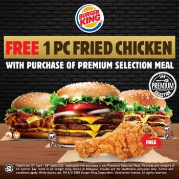 Burger-King-Free-Fried-Chicken-Promotion-350x350 - Beverages Burger Food , Restaurant & Pub Johor Kedah Kelantan Kuala Lumpur Melaka Negeri Sembilan Pahang Penang Perak Perlis Promotions & Freebies Putrajaya Sabah Sarawak Selangor Terengganu 