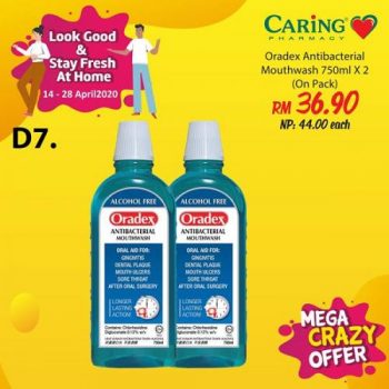 Caring-Pharmacy-Look-Good-Stay-Fresh-at-Home-Promotion-6-350x350 - Beauty & Health Health Supplements Johor Kedah Kelantan Kuala Lumpur Melaka Negeri Sembilan Online Store Pahang Penang Perak Perlis Personal Care Promotions & Freebies Putrajaya Sabah Sarawak Selangor Terengganu 