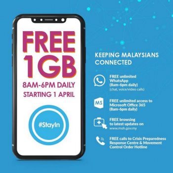 Celcom-Stay-at-Home-Free-1-GB-Promotion-350x350 - Internet & Communication Johor Kedah Kelantan Kuala Lumpur Melaka Negeri Sembilan Pahang Penang Perak Perlis Promotions & Freebies Putrajaya Sabah Sarawak Selangor Terengganu 