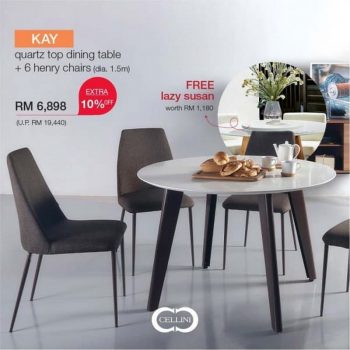 Cellini-10-off-Promotion-350x350 - Furniture Home & Garden & Tools Home Decor Johor Kedah Kelantan Kuala Lumpur Melaka Negeri Sembilan Online Store Pahang Penang Perak Perlis Promotions & Freebies Putrajaya Sabah Sarawak Selangor Terengganu 