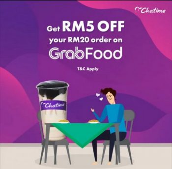 Chatime-GrabFood-Promotion-350x344 - Beverages Food , Restaurant & Pub Johor Kedah Kelantan Kuala Lumpur Melaka Negeri Sembilan Online Store Pahang Penang Perak Perlis Promotions & Freebies Putrajaya Sabah Sarawak Selangor Terengganu 