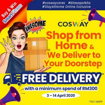 Cosway-Online-Free-Delivery-Promotion-350x350 - Beauty & Health Health Supplements Johor Kedah Kelantan Kuala Lumpur Melaka Negeri Sembilan Online Store Pahang Penang Perak Perlis Personal Care Promotions & Freebies Putrajaya Sabah Sarawak Selangor Terengganu 