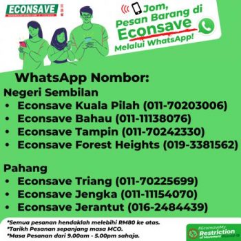 Econsave-Order-and-Pick-Up-Service-10-350x350 - Johor Kedah Kelantan Kuala Lumpur Melaka Negeri Sembilan Pahang Penang Perak Perlis Promotions & Freebies Putrajaya Sabah Sarawak Selangor Supermarket & Hypermarket Terengganu 