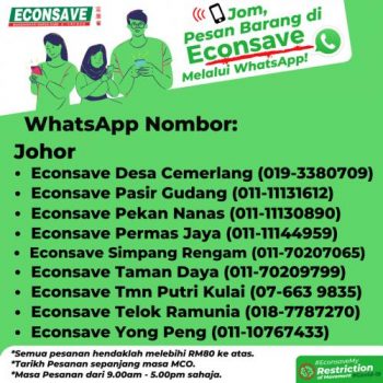 Econsave-Order-and-Pick-Up-Service-7-350x350 - Johor Kedah Kelantan Kuala Lumpur Melaka Negeri Sembilan Pahang Penang Perak Perlis Promotions & Freebies Putrajaya Sabah Sarawak Selangor Supermarket & Hypermarket Terengganu 