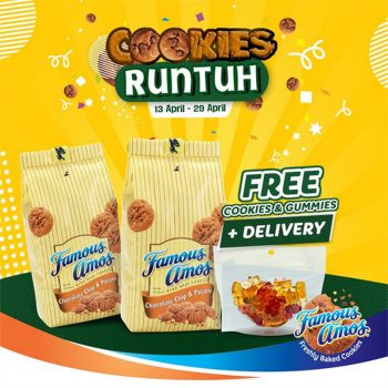 Famous-Amos-Cookies-Runtuh-Promo-350x350 - Beverages Food , Restaurant & Pub Johor Kedah Kelantan Kuala Lumpur Melaka Negeri Sembilan Online Store Pahang Penang Perak Perlis Promotions & Freebies Putrajaya Sabah Sarawak Selangor Terengganu 