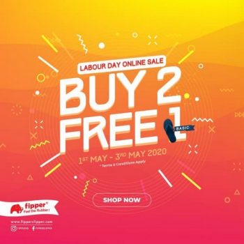 Fipper-Labour-Day-Online-Sale-350x350 1-3 May 2020: Fipper Labour Day Online Sale