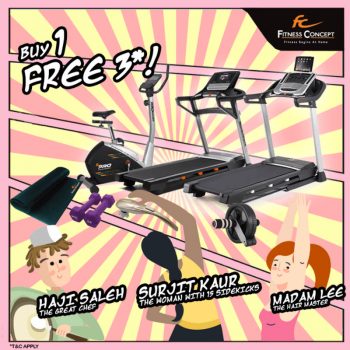 Fitness-Concept-Buy-1-Free-3-Promo-350x350 - Fitness Johor Kedah Kelantan Kuala Lumpur Melaka Negeri Sembilan Online Store Pahang Penang Perak Perlis Promotions & Freebies Putrajaya Sabah Sarawak Selangor Sports,Leisure & Travel Terengganu 