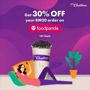 Food-Panda-Chatime-Promotion-350x350 - Beverages Food , Restaurant & Pub Johor Kedah Kelantan Kuala Lumpur Melaka Negeri Sembilan Online Store Pahang Penang Perak Perlis Promotions & Freebies Putrajaya Sabah Sarawak Selangor Terengganu 