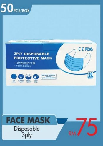 Gama-3-Ply-Face-Mask-for-Sale-350x495 - Penang Promotions & Freebies Supermarket & Hypermarket 