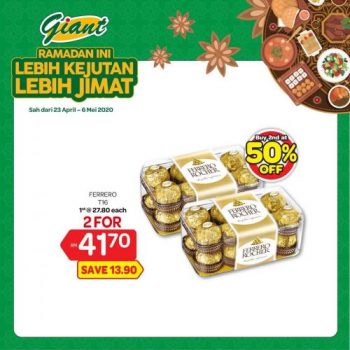 Giant-2nd-at-50-OFF-Promotion-4-350x350 - Johor Kedah Kelantan Kuala Lumpur Melaka Negeri Sembilan Pahang Penang Perak Perlis Promotions & Freebies Putrajaya Sabah Sarawak Selangor Supermarket & Hypermarket Terengganu 