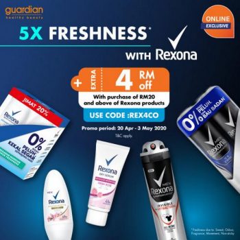 Guardian-Online-Rexona-Promotion-350x350 - Beauty & Health Health Supplements Johor Kedah Kelantan Kuala Lumpur Melaka Negeri Sembilan Online Store Pahang Penang Perak Perlis Personal Care Promotions & Freebies Putrajaya Sabah Sarawak Selangor Terengganu 