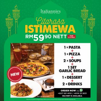 Italiannies-Citarasa-Istimewa-Promotion-350x350 - Beverages Food , Restaurant & Pub Promotions & Freebies Selangor 