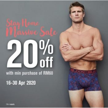 Jockey-20-off-Promo-350x350 - Fashion Accessories Fashion Lifestyle & Department Store Johor Kedah Kelantan Kuala Lumpur Melaka Negeri Sembilan Online Store Pahang Penang Perak Perlis Promotions & Freebies Putrajaya Sabah Sarawak Selangor Terengganu Underwear 