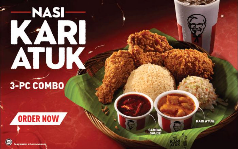 30 Apr 2020 Onward: KFC Nasi Kari Atuk Promotion ...