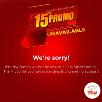 Kedai-Ayamas-15th-Promotion-350x350 - Beverages Food , Restaurant & Pub Johor Kedah Kelantan Kuala Lumpur Melaka Negeri Sembilan Pahang Penang Perak Perlis Promotions & Freebies Putrajaya Sabah Sarawak Selangor Terengganu 