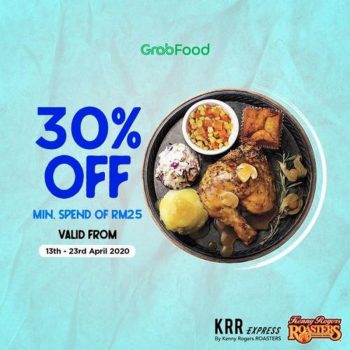 Kenny-Rogers-Roasters-GrabFood-Promotion-350x350 - Beverages Food , Restaurant & Pub Johor Kedah Kelantan Kuala Lumpur Melaka Negeri Sembilan Online Store Pahang Penang Perak Perlis Promotions & Freebies Putrajaya Sabah Sarawak Selangor Terengganu 